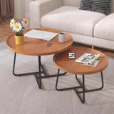 Factory-made coffee table, multi-functional table, modern and minimalist design, perfect for small living spaces. Round combination coffee table/tea table for home use.