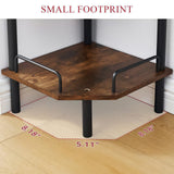 Wooden shelf, multi-layer storage rack, countertop condiment bottle organizer, kitchen cabinet organizer, coffee holder