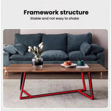 Modern, luxurious yet minimalist coffee table for small living spaces. Ideal for home use or as a simple desk in an office. Square design.