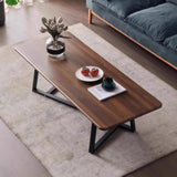 Modern, luxurious yet minimalist coffee table for small living spaces. Ideal for home use or as a simple desk in an office. Square design.