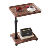 Simple side table, movable coffee table for living room corners, bedside table for bedrooms, raised bedside cabinet, small tea table